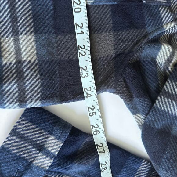 Freedom Foundry Men's Flannel Fleece Button-Up Blue - Picture 5 of 6